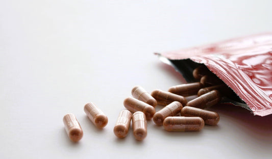 Astaxanthin capsules by Sun Chlorella out of the package