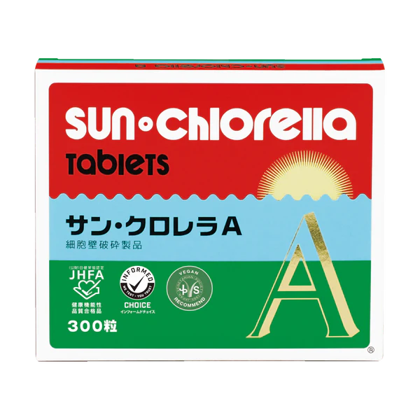 Sun Chlorella A Tablets 300 Japanese Box