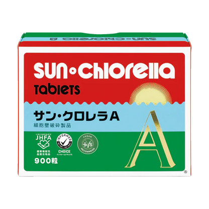 Sun Chlorella A Tablets 900 Japanese package