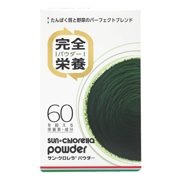 Sun Chlorella Powder Japanese package