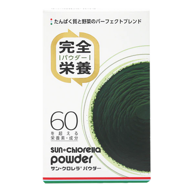 Sun Chlorella Powder Japanese package