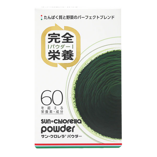 Sun Chlorella Powder Japanese package