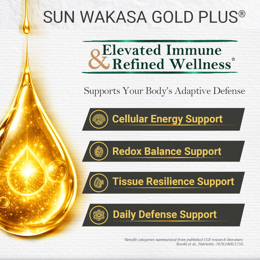 Sun Wakasa Gold Plus – CGF Drink for Daily Vitality