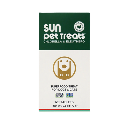 Sun Pet Treats – Chlorella & Eleuthero for Dogs & Cats